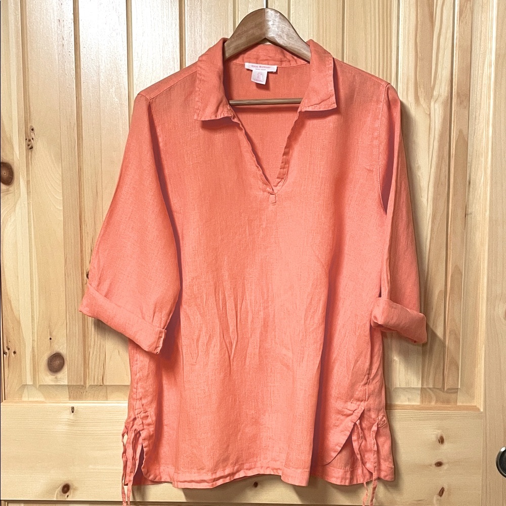 Isaac Mizrahi Linen Top